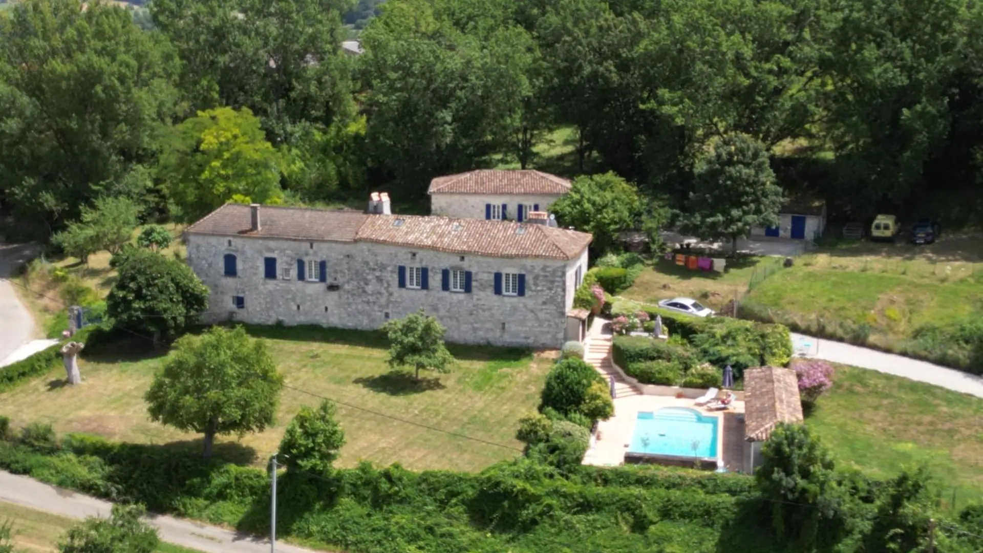 Bergerie Le Vieux Manoir Apartman Valeilles Franciaország